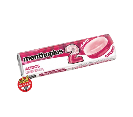 Menthoplus Caramelo Acido de Cereza 27gr