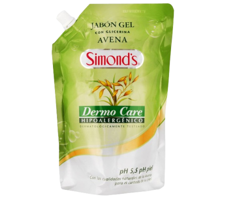 Simonds Jabón Gel Glicerina Avena 750ml