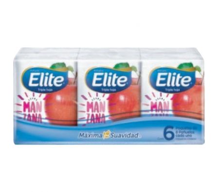 Elite Pañuelos Pocket Mix De Aromas Surtidos 6 Uni