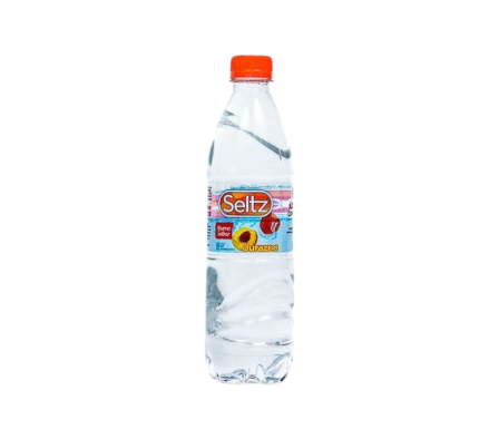 Seltz Agua Saborizada Durazno 500ml