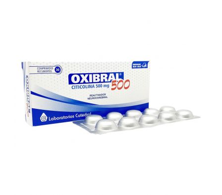 Oxibral 500 mg Citicolina 500 mg - 30 comprimidos