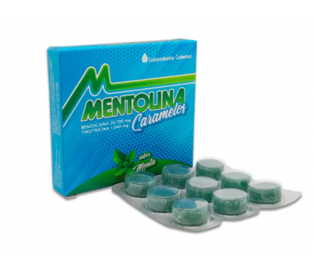 Mentolina Caramelos Sabor Menta 9 Caramelos