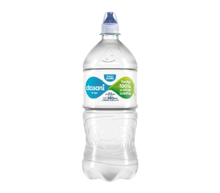 Dasani Agua Mineral sin Gas 990 ml.