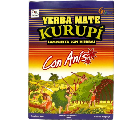 Kurupi Yerba Anis Caja de 250 gr.
