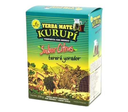 Kurupi Yerba Citrus de 250 gr.