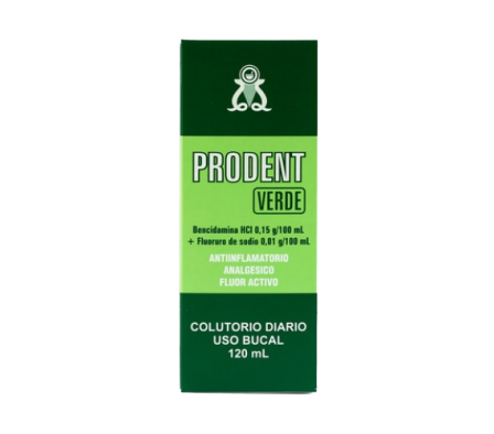Prodent Verde Colutorio Diario 120ml
