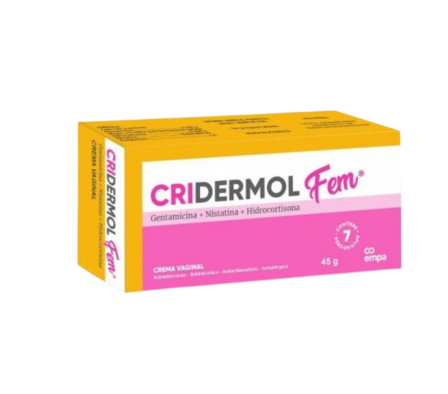 Cridermol Fem Crema Vaginal 45gr