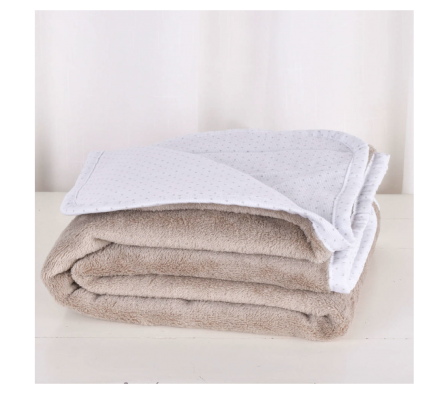 Pilar Manta Soft con motitas 80x90cm Classic