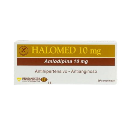 Halomed 10 mg Comprimidos Caja