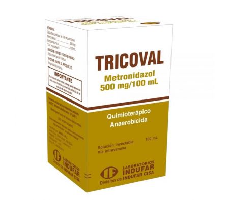 Tricoval Inyectable Frasco Infusor x 100 ml