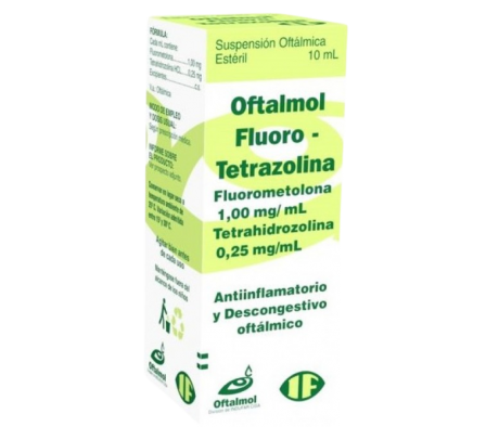 OFTALMOL FLUORO-TETRAZOLINA                       