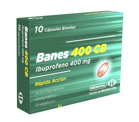 Banes 400 CB 10 Cápsulas Blandas