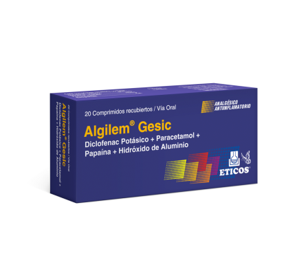 Algilem Gesic 20 Comprimidos Recubiertos