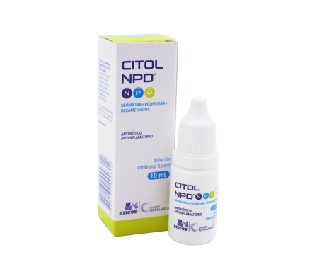 Citol NPD Solución Oftálmica Estéril 10mL