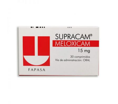 Supracam Meloxicam 15mg 30 Comprimidos