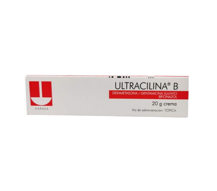 Ultracilina B Dexametasona Gentamicina 20gr