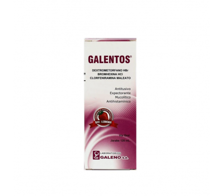 Galentos Dextrometorfano HBr Bromhexina HCI - Jara