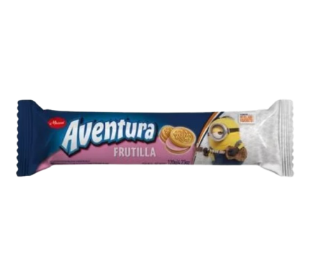 Aventura Galletita Frutilla 120g