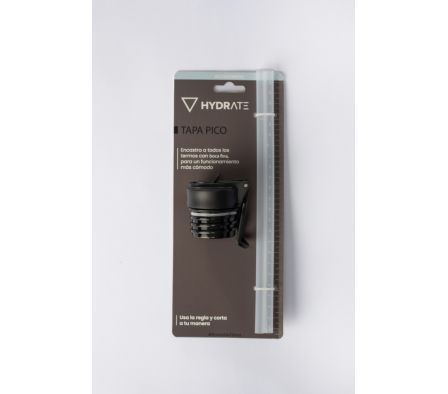 Hydrate Tapa Pico Fino Negro