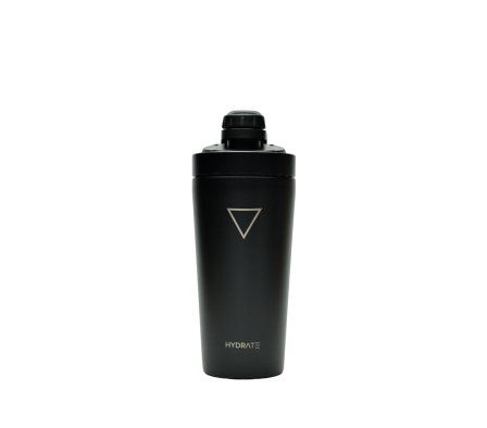 Hydrate Vaso Shaker Negro 591 ml