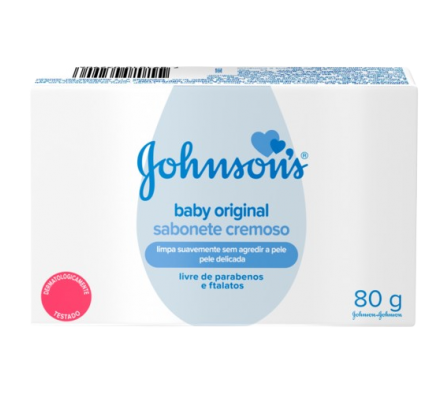 Johnson  Johnson Jabon Cremoso Original 80gr
