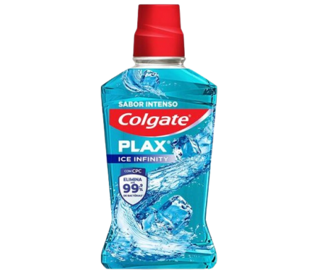 Colgate Enjuague Bucal Plax Ice Infinity 180ml 