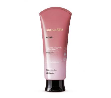 oBoticário NativaSPA Loción Revitalizante Rose 200