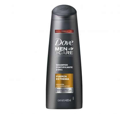 Dove Shampoo 2-1 Fuerza Extrema 400ml 