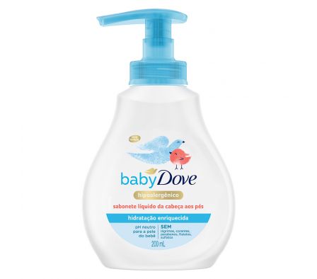 Jabon Liquido Dove Baby 200 ml.