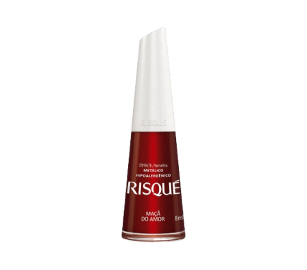 Risque Esmalte Metalico Maca Do Amor 8ml