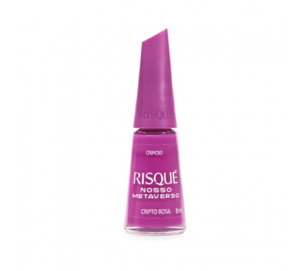 Risque Esmalte Cripto Rosa 8ml