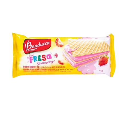 Bauducco Galletita Waffer Frutilla
