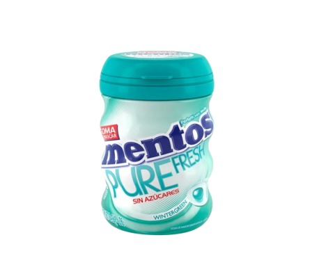 Mentos Chicle Wintergreen de 56 gr.