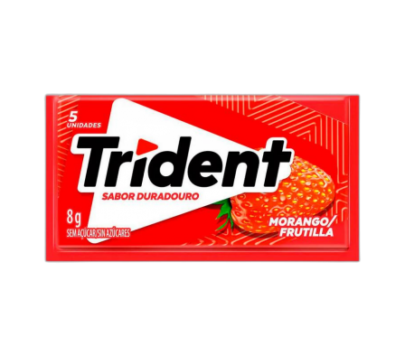 Trident Chicle Morango   32gr