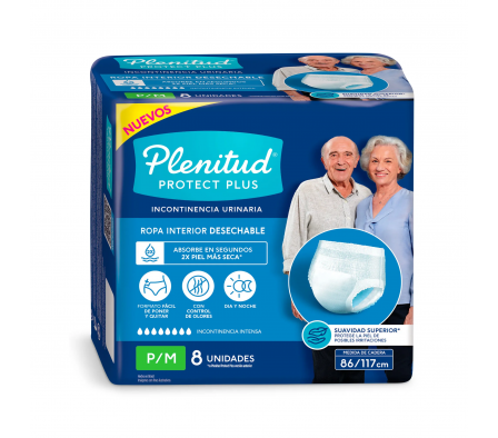 Plenitud Adul Pan Act Sec Plus P/M X 8