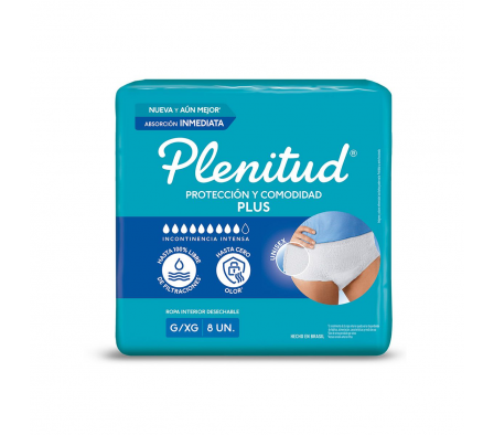 Plenitud Ropa Interior Desechable P-M 16 Unid.