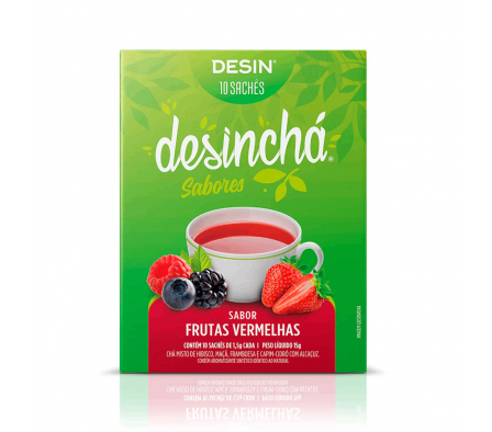 Desincha Te Frutos Rojos 10 Unidades.