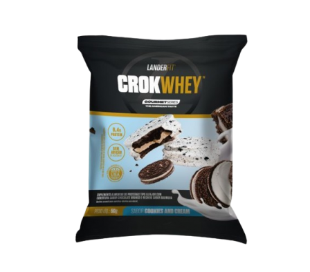 Landerfit Alfajor Crock Whey Cookies and Cream 50g