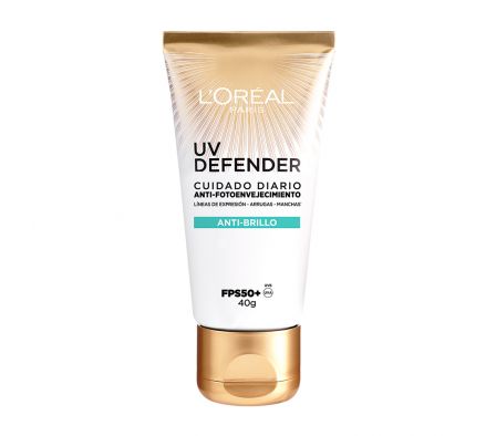 Loreal Crema PSF50 Uv Defender AntiBrillo 40gr