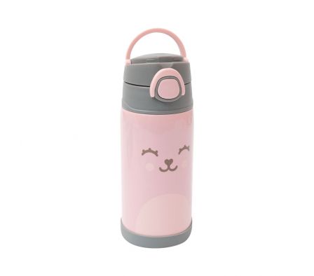 Buba Botella Termica Con Pajita Rosa 400ml