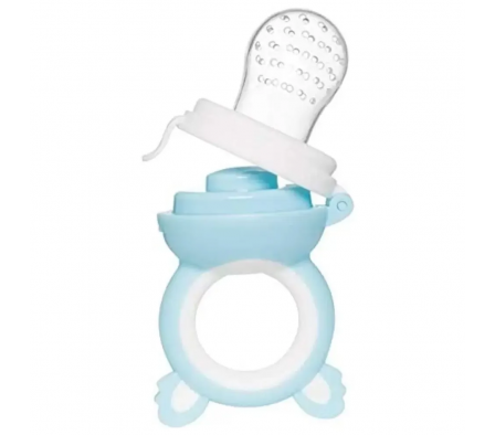 Buba Chupete Alimentador Silicona Azul 