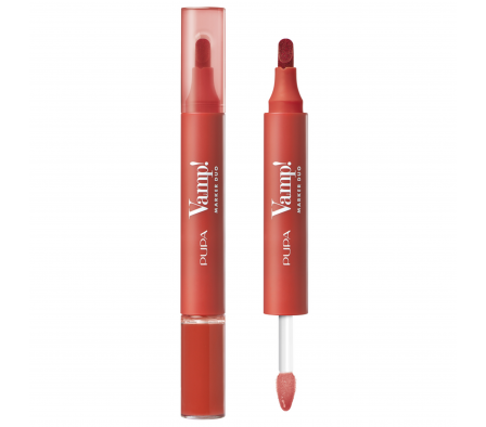 Pupa Marcador y Aceite Labial Vamp! Mark Duo Grape
