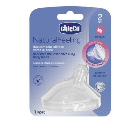 Chicco Tetina Steo Up Mediano 2M+