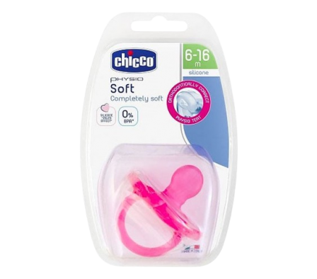 Chicco Chupete PhysioForma Rosa 6-16m+ 1 Unid.