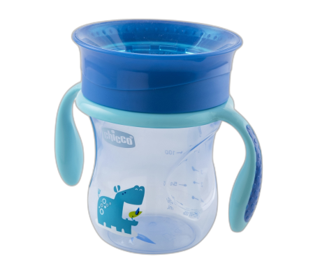Chicco Vaso Entrenador PerfectCup Azul 12+ 200ml