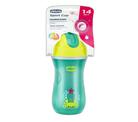 Chicco Vaso SportCup Cangrejo 14m+ 266ml