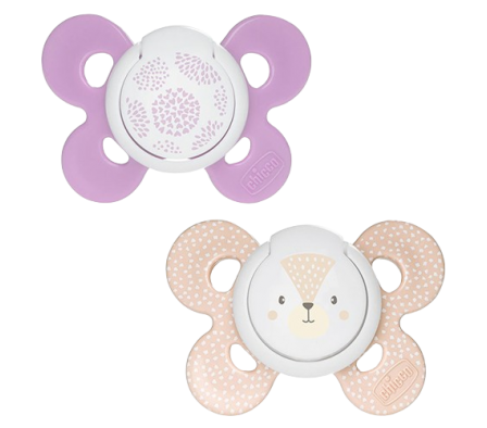 Chicco Chupete PhysioComfort Niña 6-16m 2 Unid.