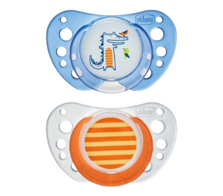 Chicco Chupete PshysioAir Azul 6-16m 2 Unid.