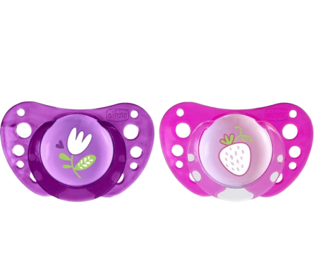 Chicco Chupete PhysioAir Sil Rosa 16-36M 2 Unid.