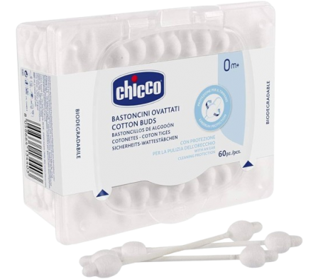 Chicco Cotonetes 60 Unidades.